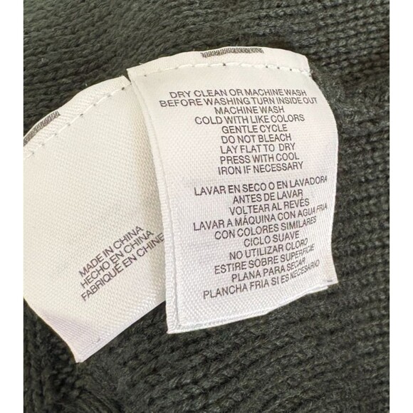 Nine West L Cable Knit Crew Neck Fit & Flare Cable Knit Sweater Dress Christmas - Picture 6 of 15